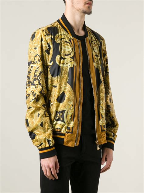 versace jacke men|versace bomber jackets for men.